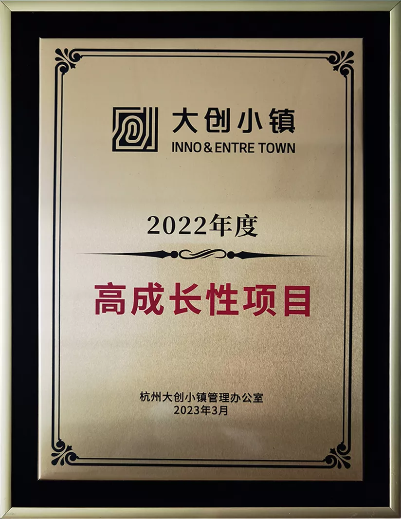 大创小镇2022年度高成长性项目